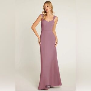 Azazie Denice bridesmaid dress in vintage mauve